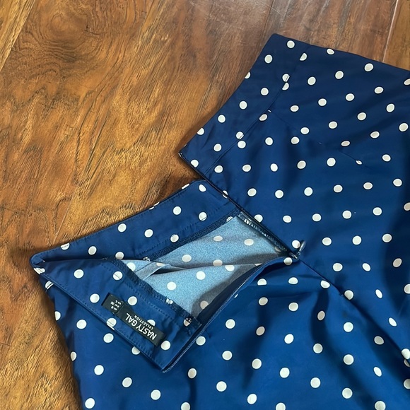 NASTY GAL Polka Dot Wide Leg Crop Pant - Picture 7 of 8